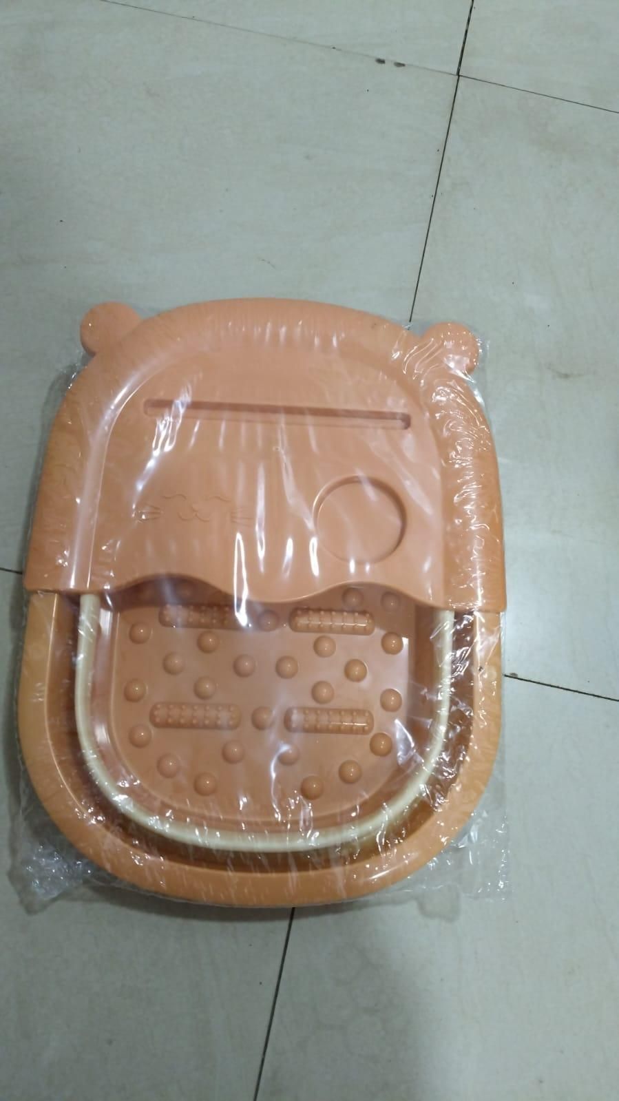 Foldable Foot Soaking Massager Tub