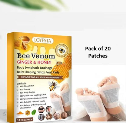 Bee Venom Ginger & Honey Pad (Pack of 20 Patches)