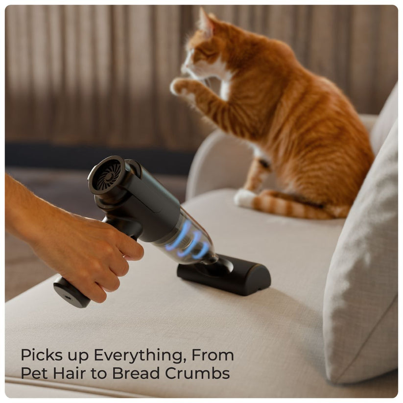 9000Pa Turbo Suction Cleaner | Cordless & Compact Design | Dual Function for Car, Home, office  & More